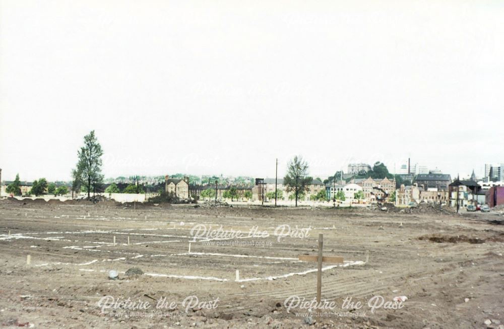 Demolition of The Meadows, c 1974