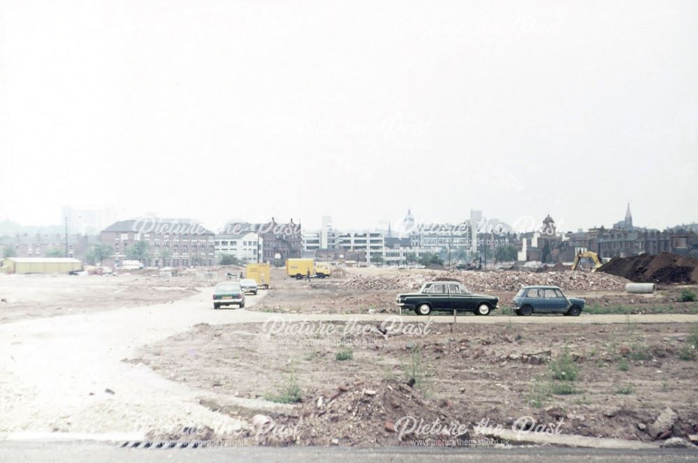 Demolition of The Meadows, c 1974