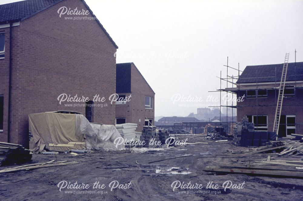 Demolition/Construction of The Meadows, c 1974