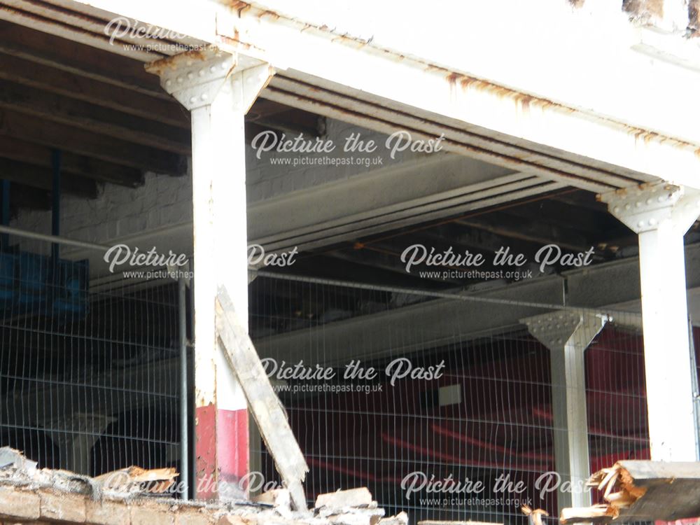 Demolition of Beeston Maltings, 2012