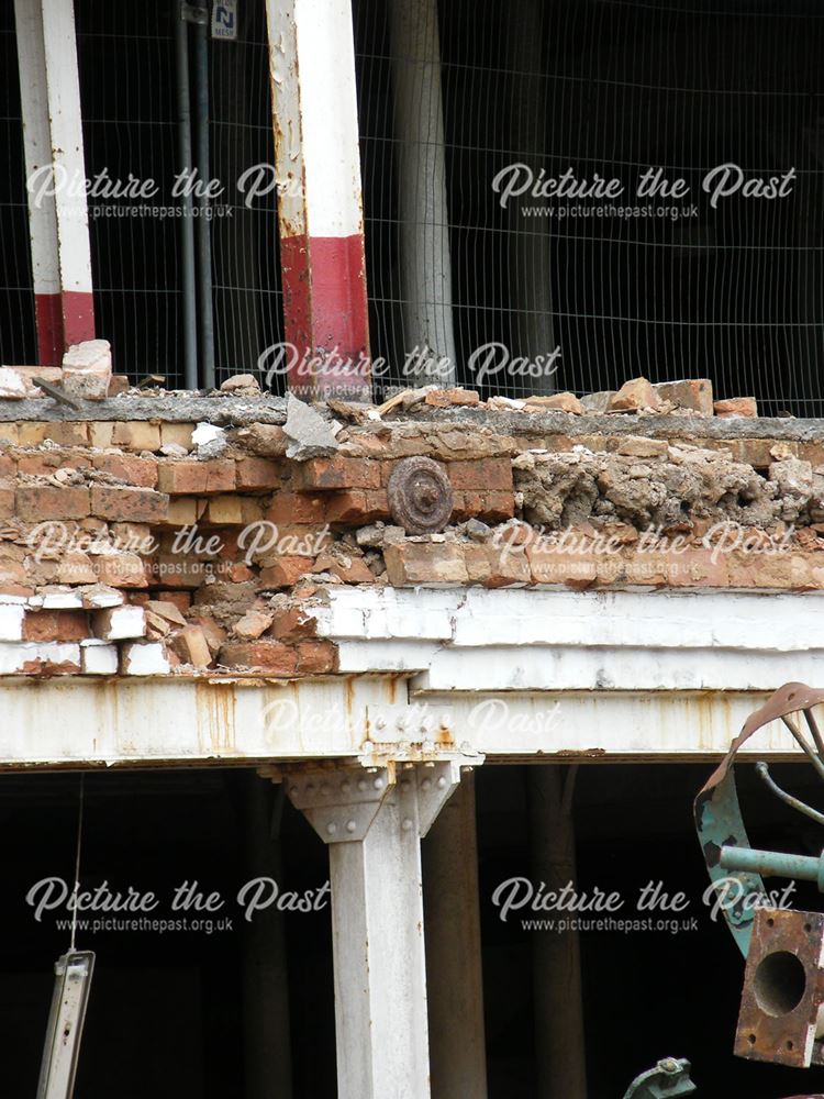 Demolition of Beeston Maltings, 2012