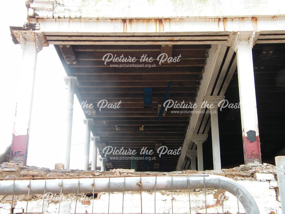 Demolition of Beeston Maltings, 2012