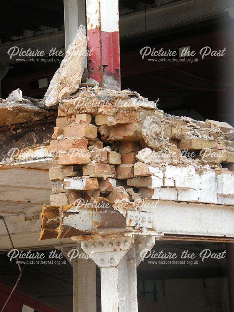 Demolition of Beeston Maltings, 2012