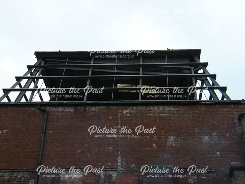 Demolition of Beeston Maltings, 2012