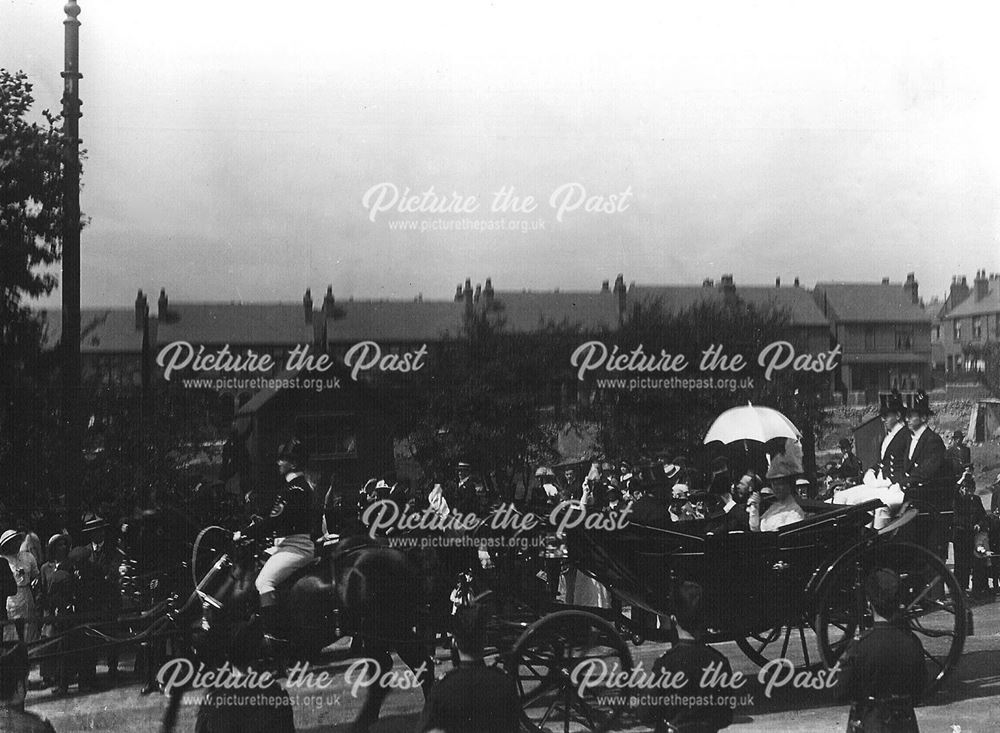 King George V and Queen Mary's visit to Nottingham, 1914