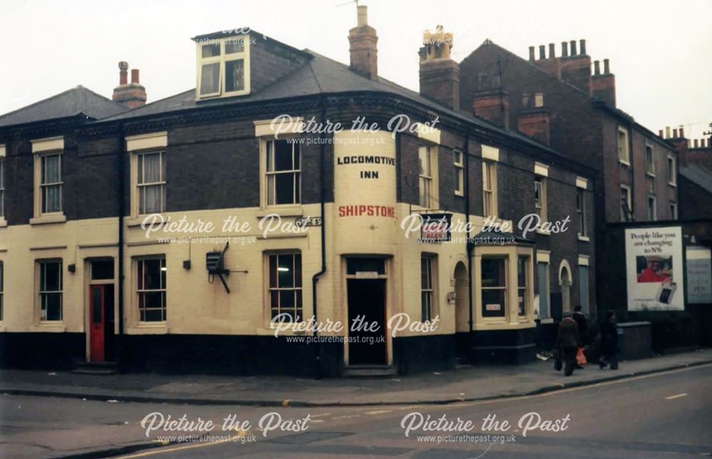 Locomotive Inn, Meadows, Nottingham, c 1975