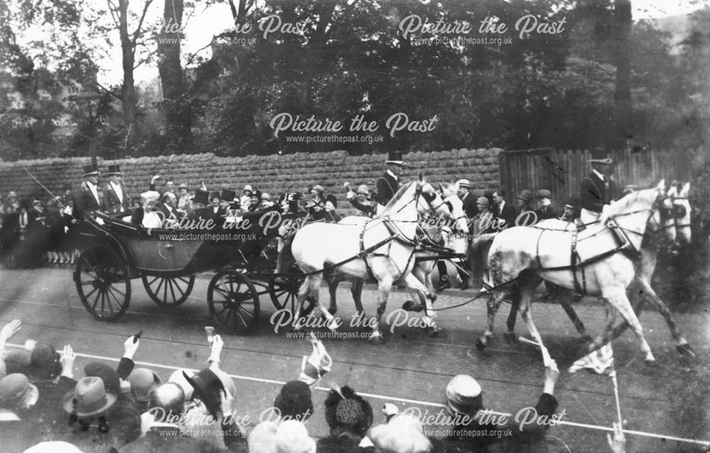 George V and Queen Mary Visit Nottingham, 1928