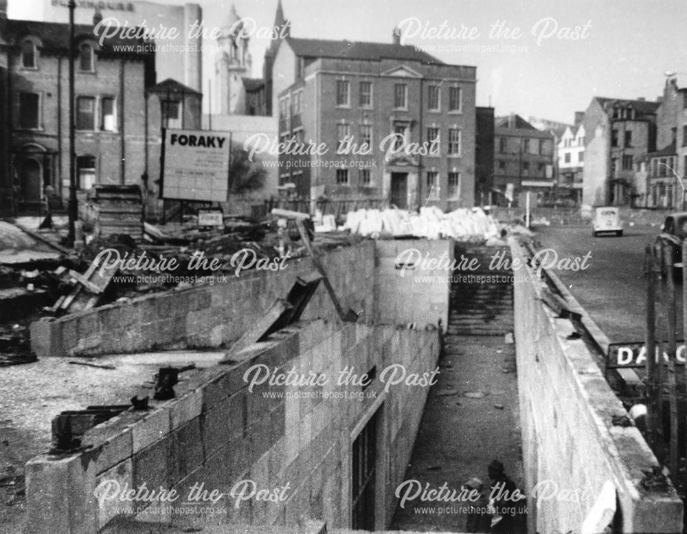 Park Row Subways, Nottingham, 1966