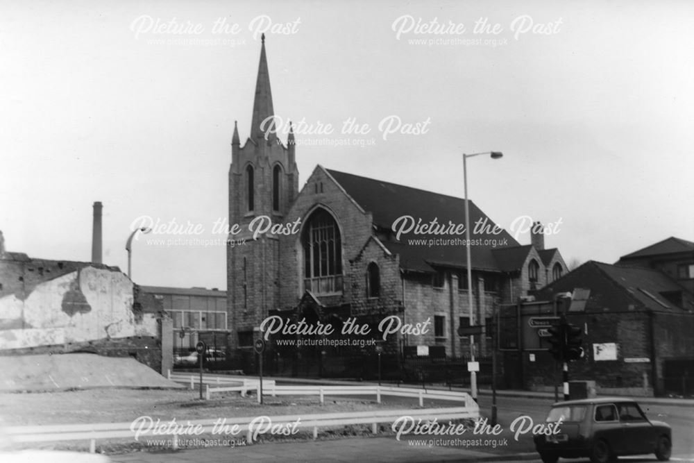 Baptist Church, Rosemary Street, Mansfield, 1973