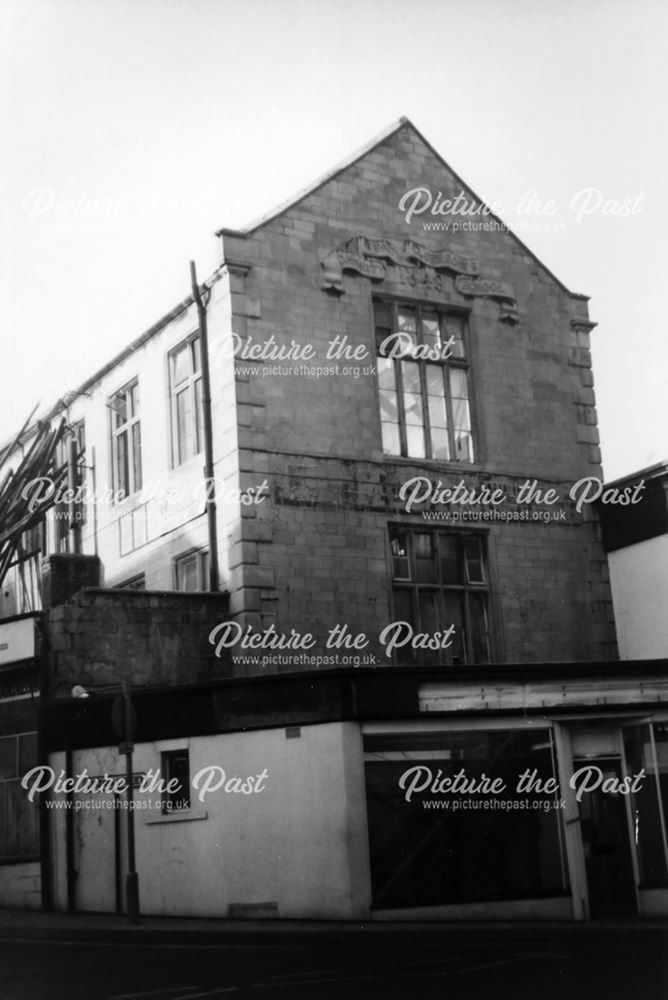 Demolition of School, Corner of Station Road, Mansfield, 1973