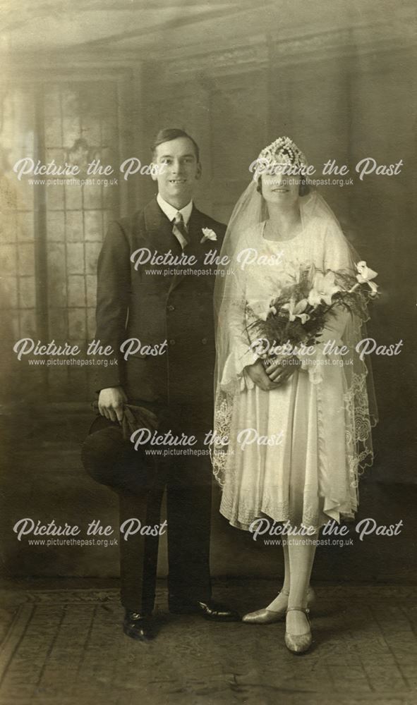 Wedding of Henry and Ethel Hooton, Nottingham ?, 1927