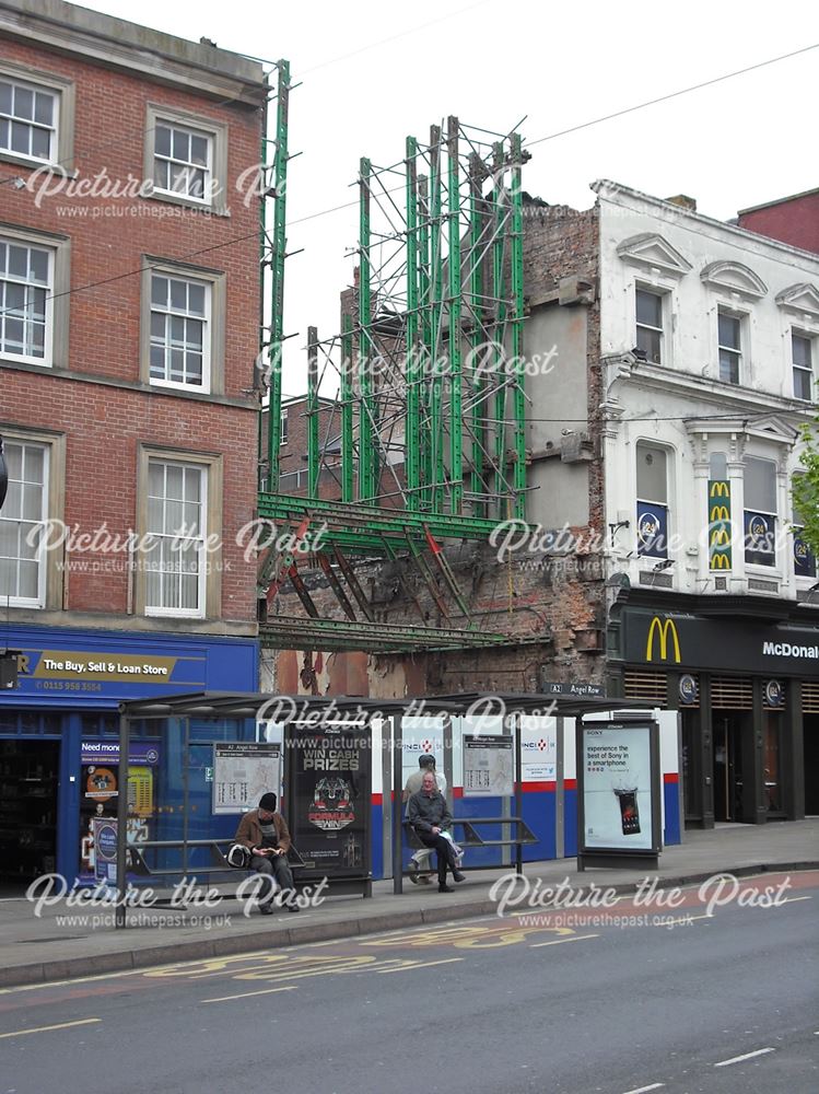 Site of former Odeon Cinema, Angel Row, Nottingham, 2013