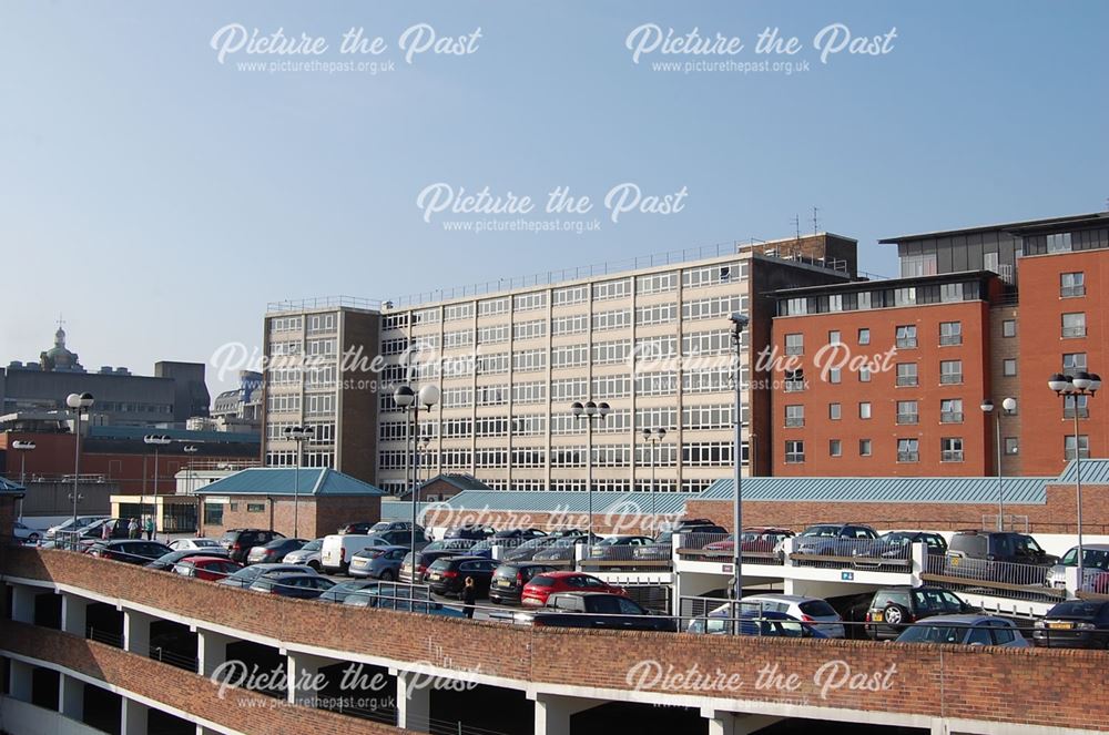 The rear of York House seen from Huntingdon Street, Nottingham, 2014