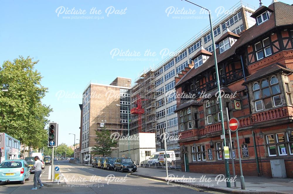 York House from Mansfield Road, Nottingham, 2014