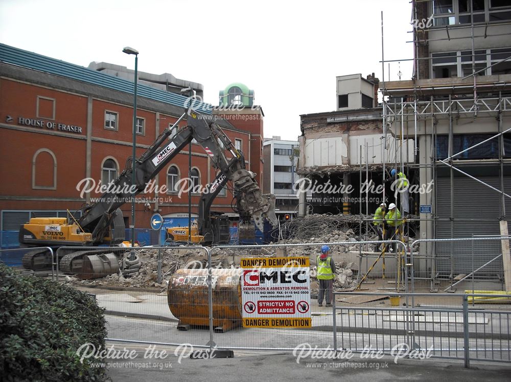 The rear of York House seen from York Street, Nottingham, 2014