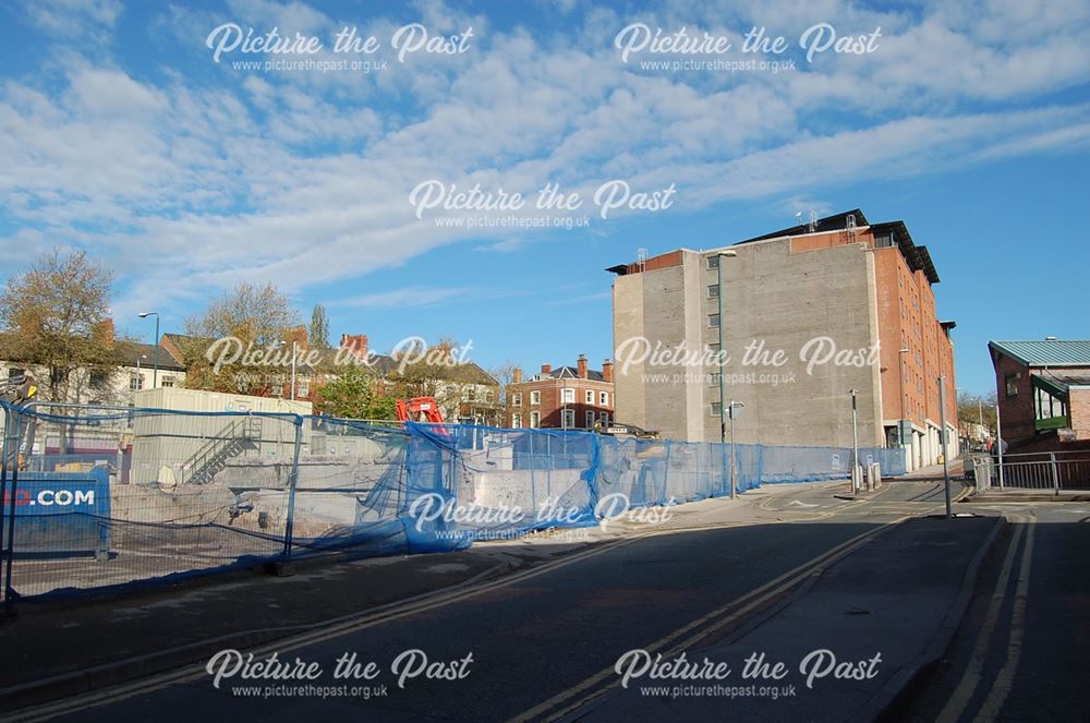 Demolition of York House, York Street, Nottingham, 2015