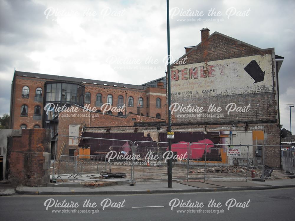 Site of former Woolworth's store, Cranbrook Street, Nottingham, 2014