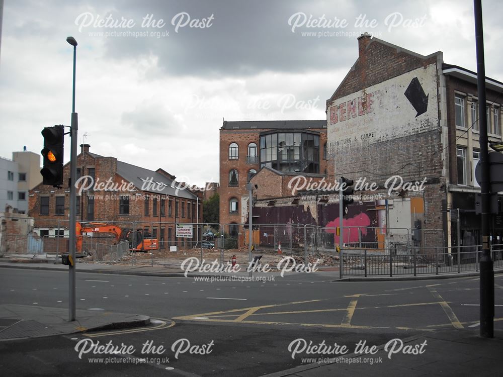 Site of former Woolworth's store, Cranbrook Street, Nottingham, 2014