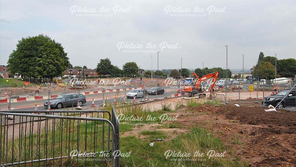 Junction of Clifton Lane and Farnborough Road, Clifton, Nottingham, 2014