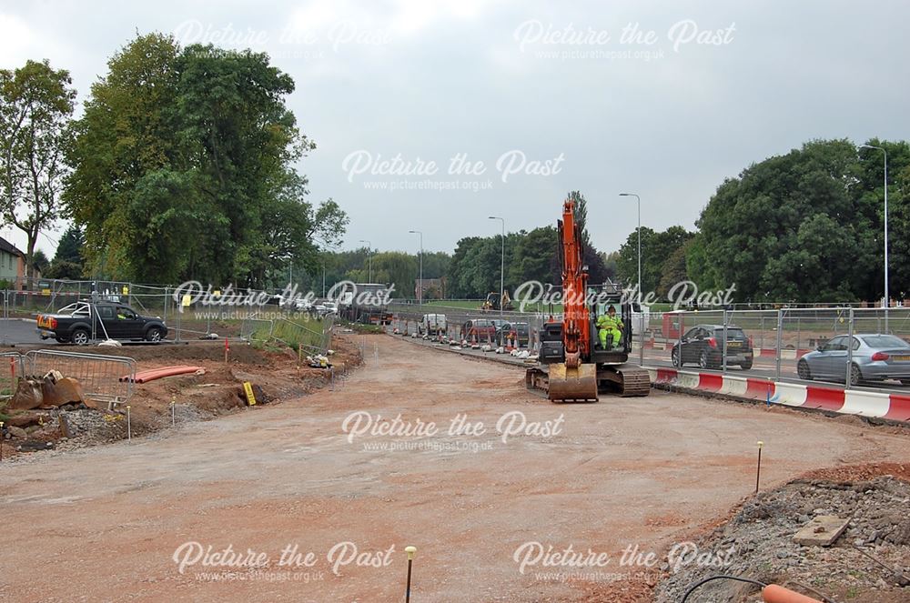 Junction of Clifton Lane and Farnborough Road, Clifton, Nottingham, 2014