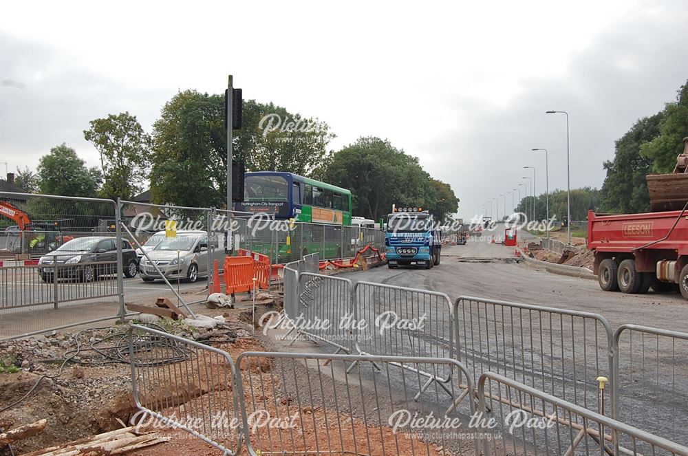 Junction of Clifton Lane and Farnborough Road, Clifton, Nottingham, 2014