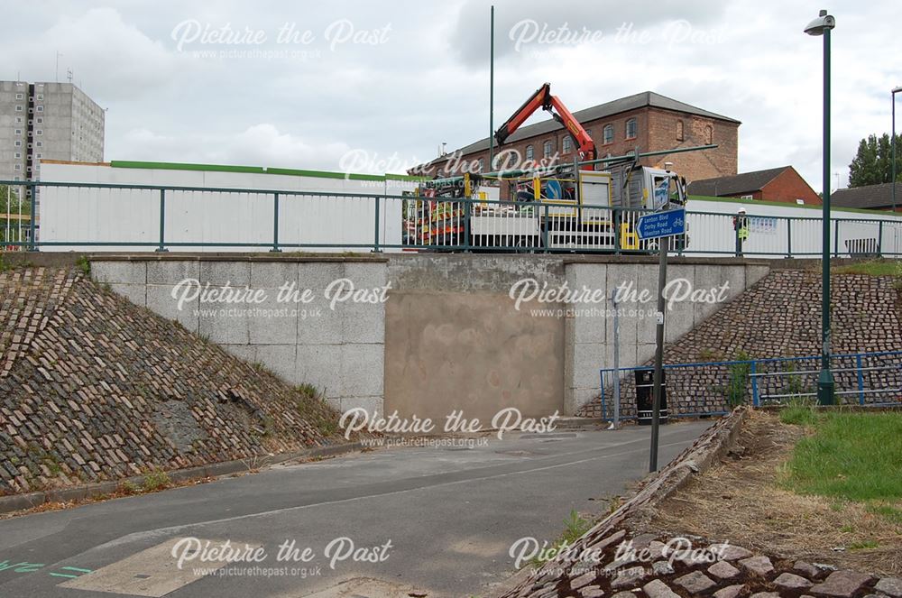 Former pedestrian subway, Church Street, Lenton, Nottingham, 2015