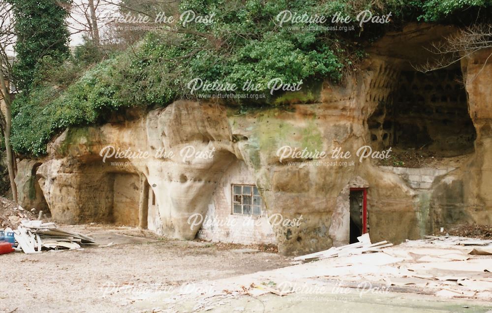 Rock Caves, Castle Boulevard, Nottingham, 2001