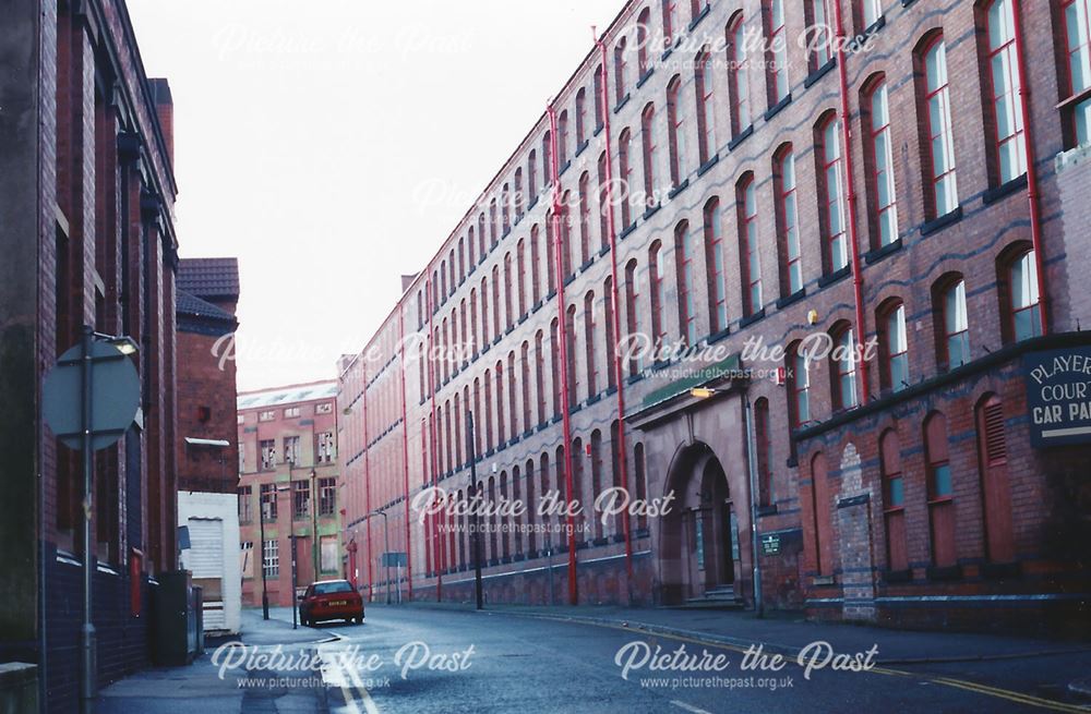 The former John Player factory on Player Street, Radford, Nottingham, 2000