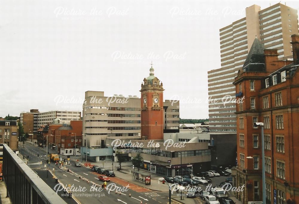 Victoria Centre clock tower, Milton Street, Nottingham, 2005