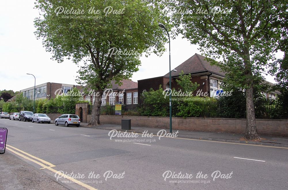 The former Cottesmore School on Lenton Boulevard, Nottingham, 2015