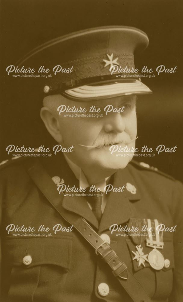 Dr Turton after 1st World War, Heanor, 1919