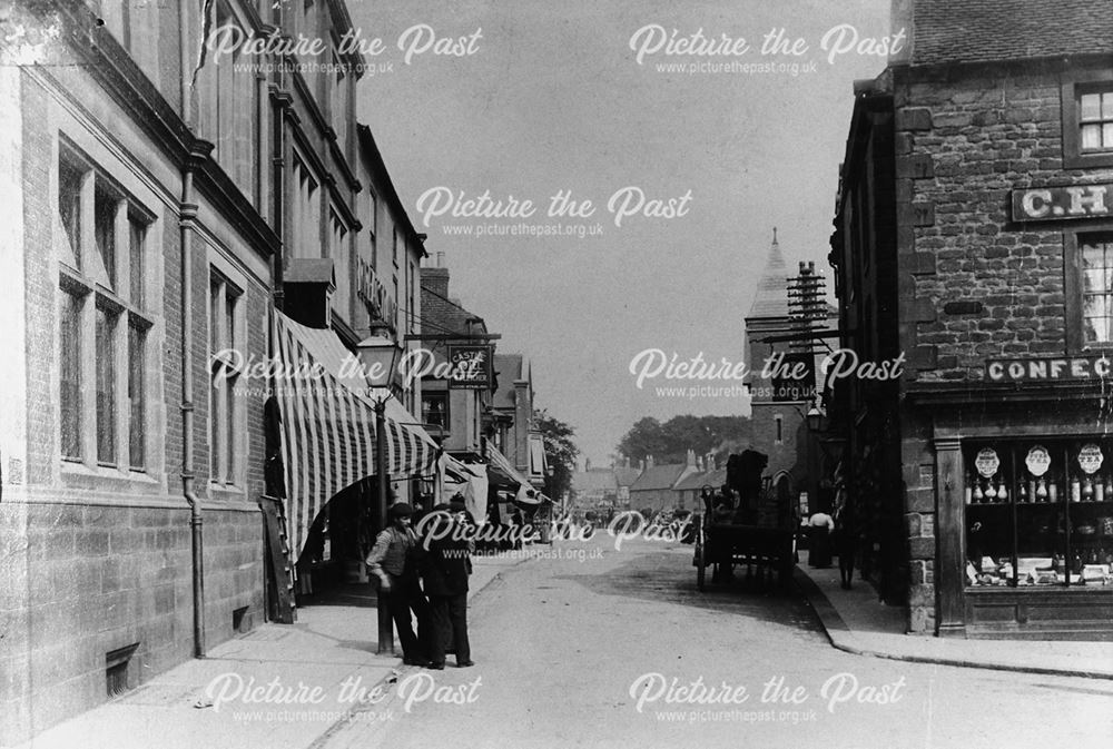 High Street, Alfreton, c 1900s