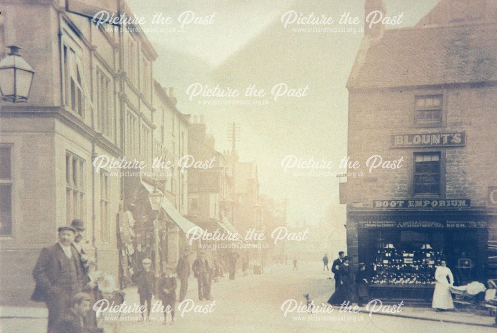 High Street, Alfreton, c 1890-1900s