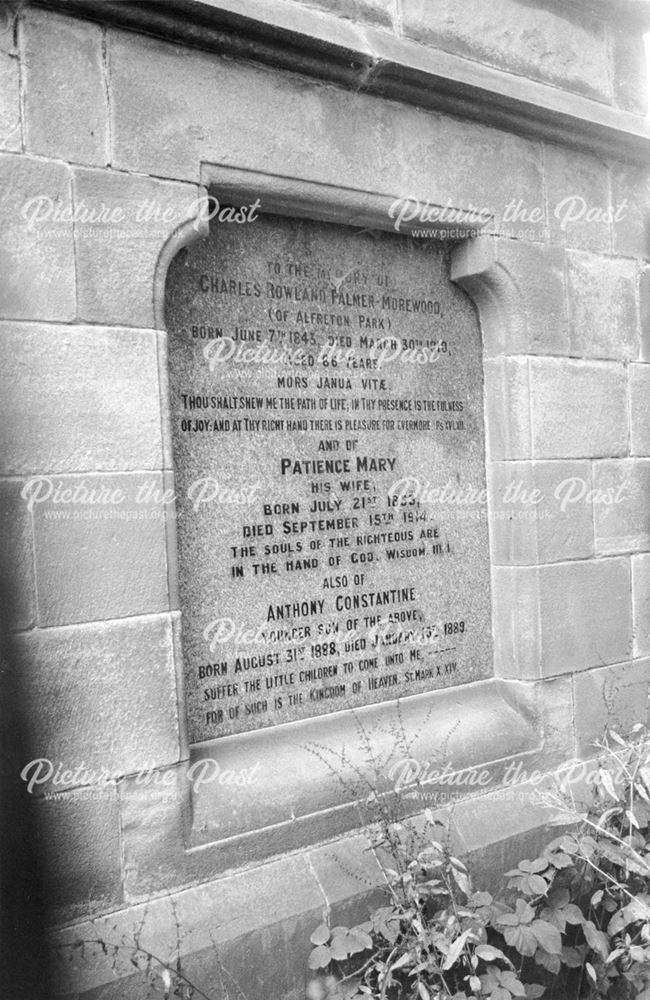 St Martin's Church - inscription on memorial