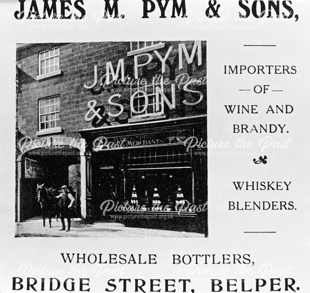 James M Pym and Sons, wine merchants