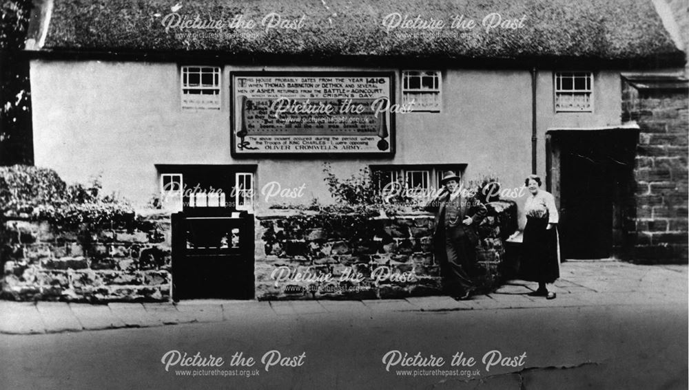 Crispin Inn, Church Street, Ashover, c 1920s