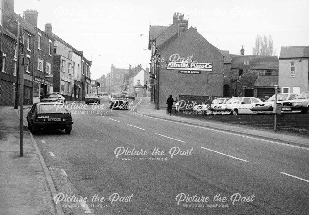 King Street, Alfreton, 1987