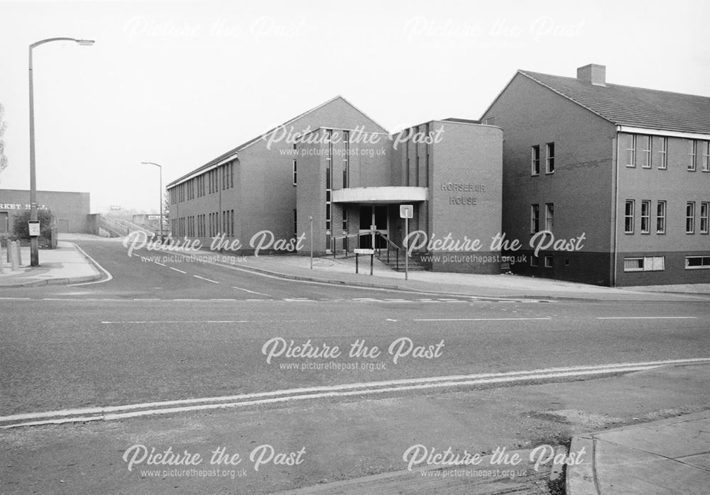 Horsefair House, King Street - New Street, Alfreton, 1987