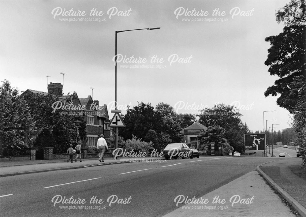 Derby Road, Alfreton.1987