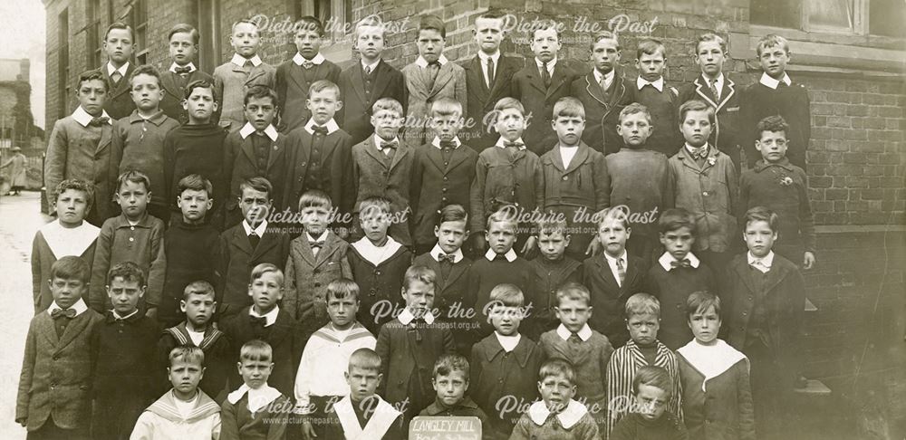 Langley Mill Boys School, c 1919