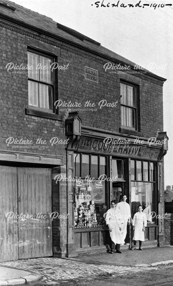 Ripley Co-operative Society Limited, Main Road, Shirland, 1910