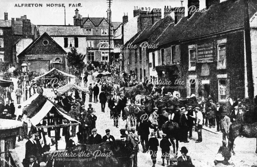 The Horse Fair and Moot Hall, c 1900s