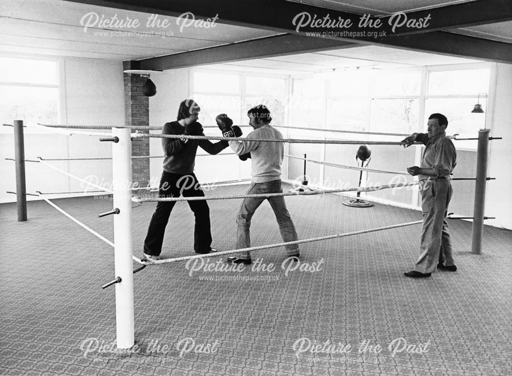 Boxing Club at South Normanton, 1981
