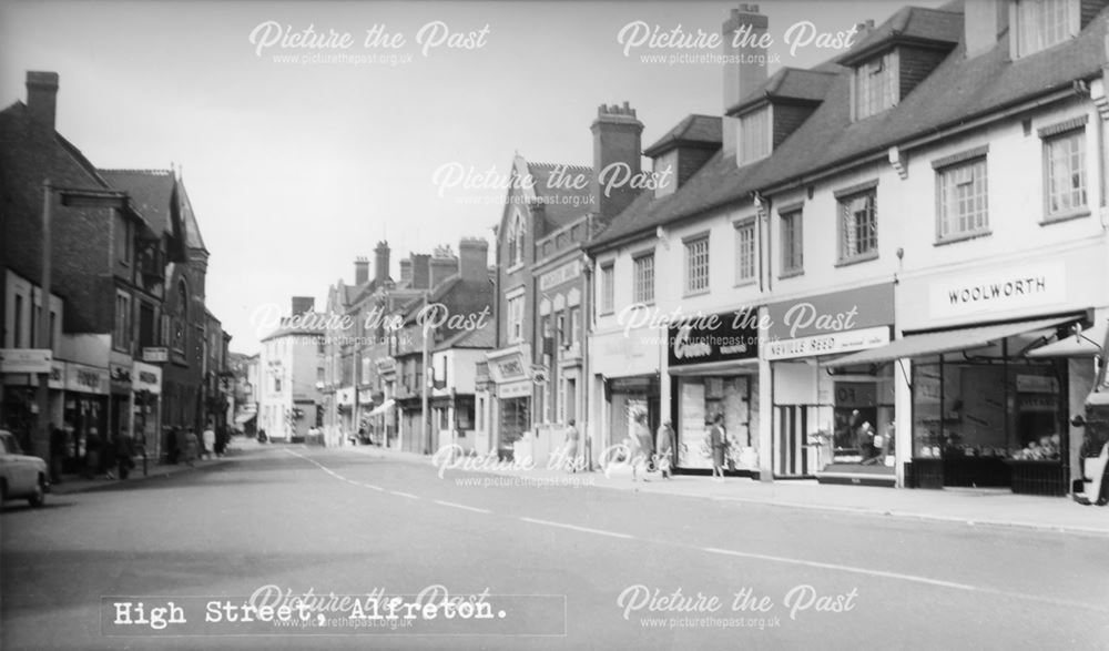 High Street, Alfreton, c 1960s