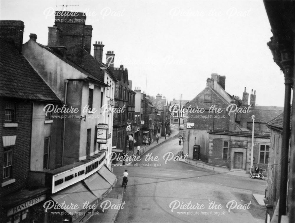 Church Street Looking Towards High Street, Alfreton, c 1950s?