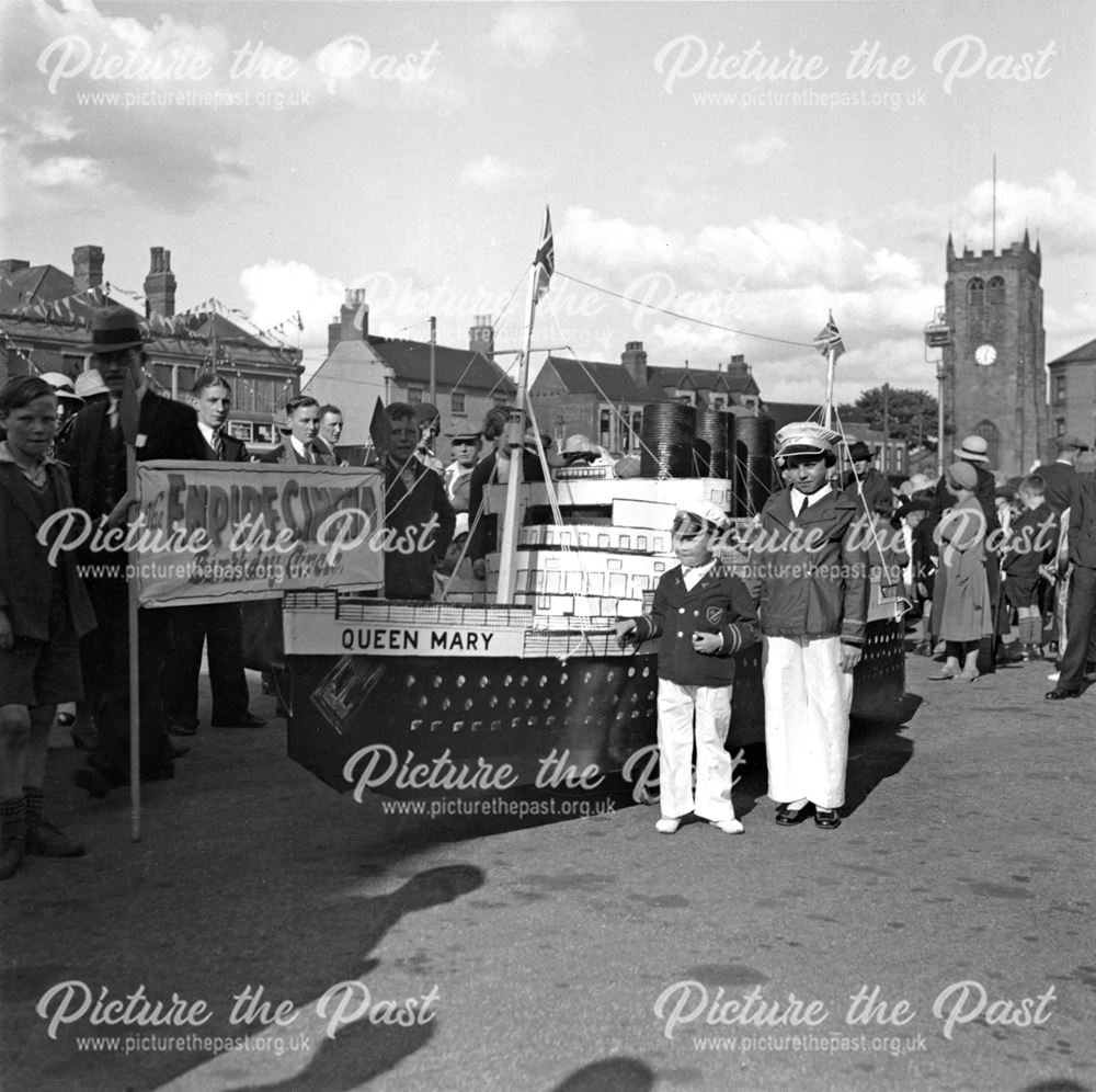Carnival, Market Place, Heanor, 1936