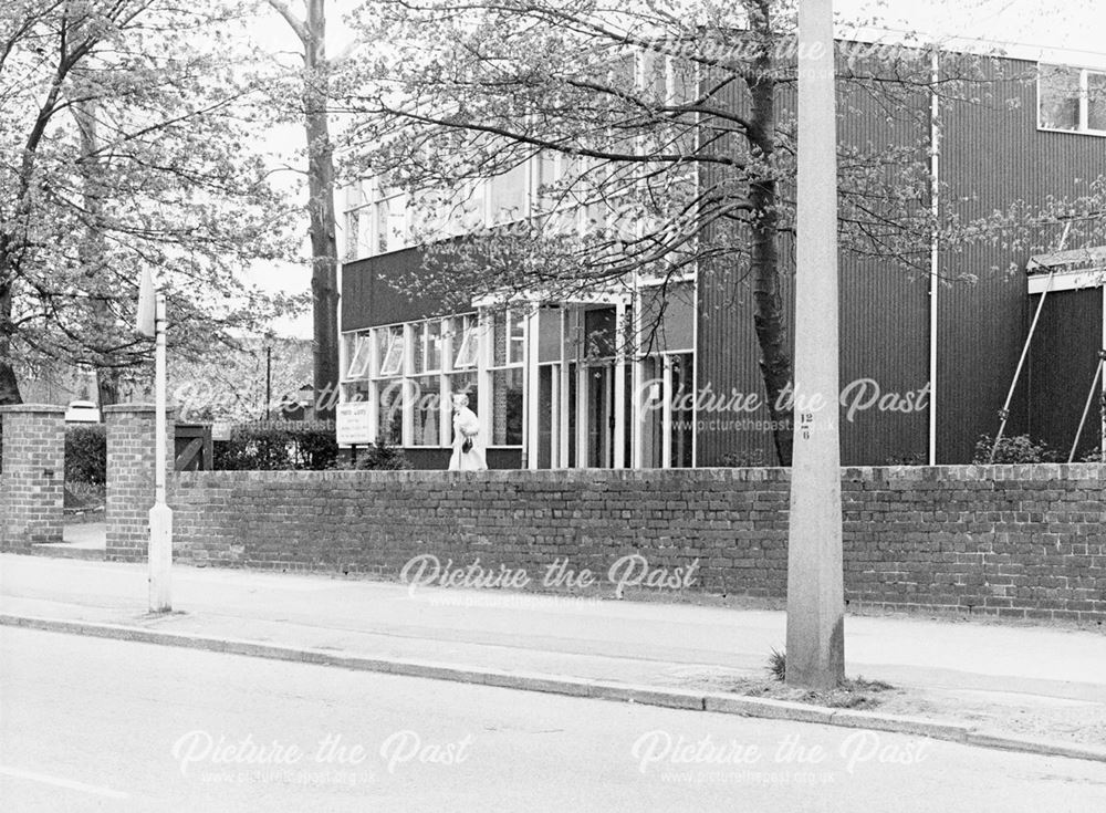 New Heanor Library, Ilkeston Road, Heanor, 1959