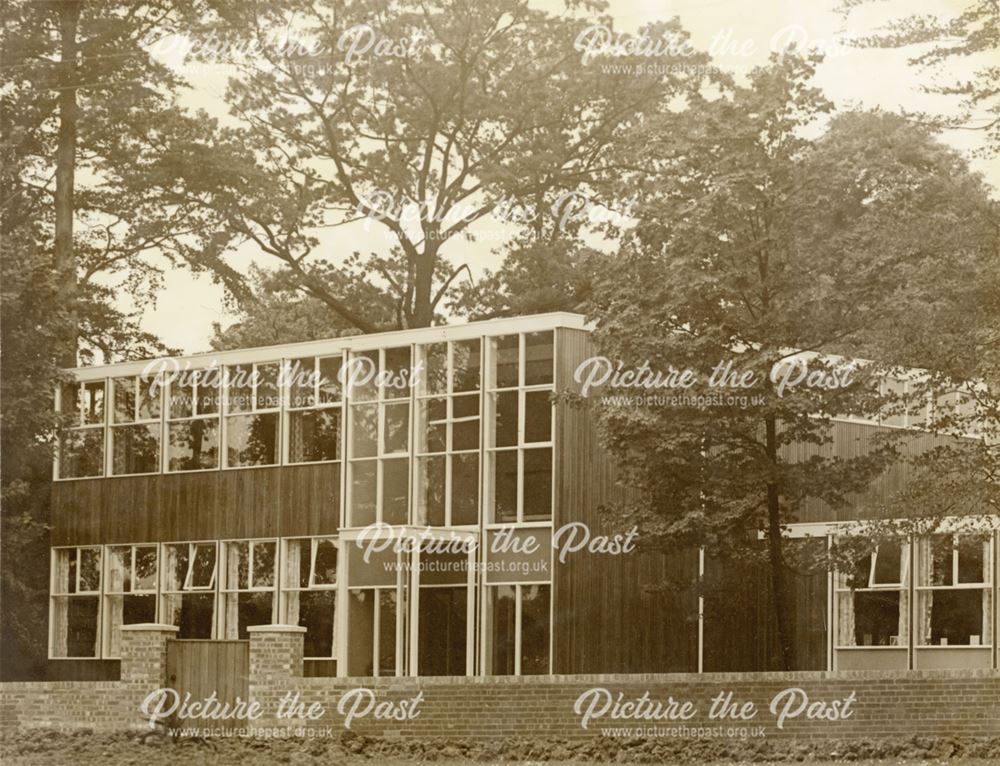 New Heanor Library, Ilkeston Road, Heanor, 1959