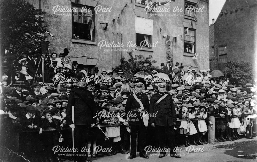 George V and Queen Mary visit, Heanor, 1914