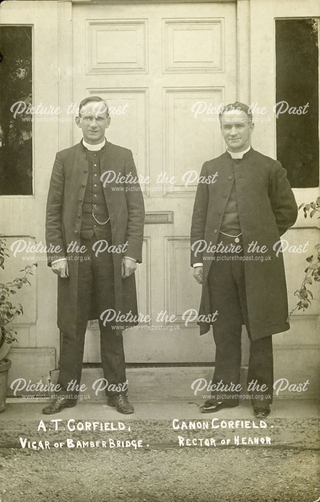 Canon Corfield, Rector of Heanor, Heanor, 1900s?